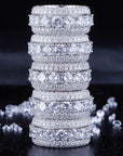 iced out eternity ring moving spinning rotating ring as seen on lil pump lil uzi vert and migos