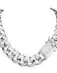 20MM Miami cuban link chain as seen on LIL UZI VERT special clasp gold vvs diamond