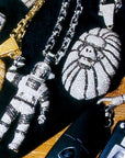 Nigo bape vintage ape head necklace pendant chain ifandco travis scott chris brown shopgld kingice