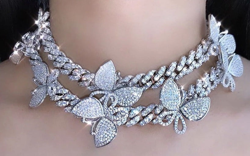 Butterfly cuban chain outlet