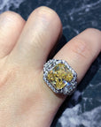 travis scott cactus jack ring free shipping worldwide diamond canary vvs win