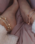 kylie jenner butterfly travis scott cuban links chain anklet bracelet diamond rich girls shopgld