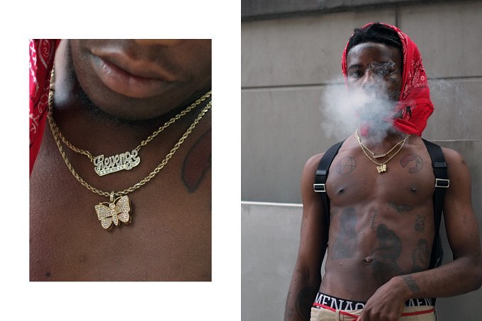 playboi carti butterfly pendant necklace chain vvs diamond ifandco uzi