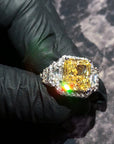 travis scott cactus jack ring free shipping worldwide diamond canary vvs win