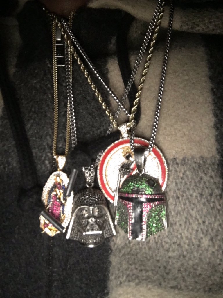 Lady of Guadalupe Virgin Mary chain necklace as seen on Travis Scott