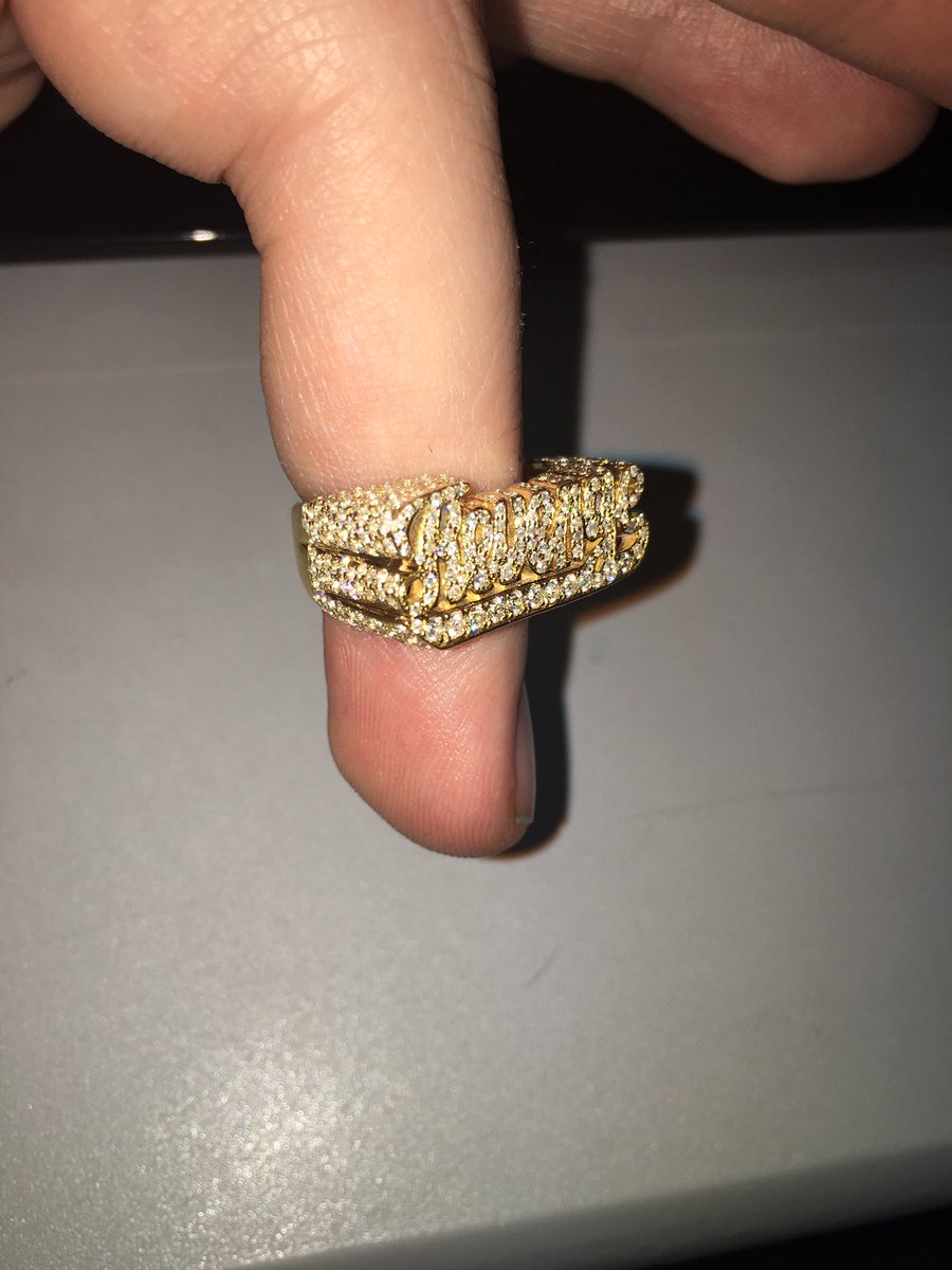 revenge ring fully iced out vvs diamond ian connor ifandco shopgld vlone asaprocky awge