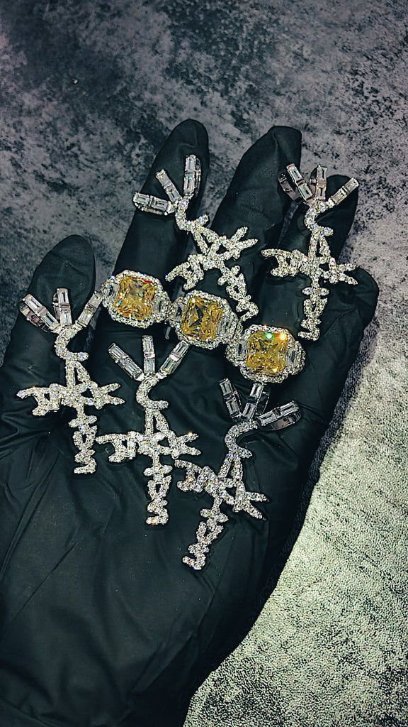 travis scott cactus jack ring free shipping worldwide diamond canary vvs win