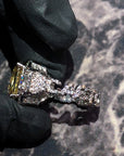 travis scott cactus jack ring free shipping worldwide diamond canary vvs win