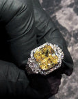 travis scott cactus jack ring free shipping worldwide diamond canary vvs win