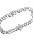 kylie jenner butterfly travis scott cuban links chain anklet bracelet diamond rich girls shopgld