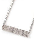 miami cuban links baguette custom a-z letter shopgld ifandco hip hop jewelery bracelet