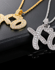 weeknd xo pendant necklace chain ifandco ben baller diamond vvs