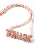 miami cuban links baguette custom a-z letter shopgld ifandco hip hop jewelery bracelet