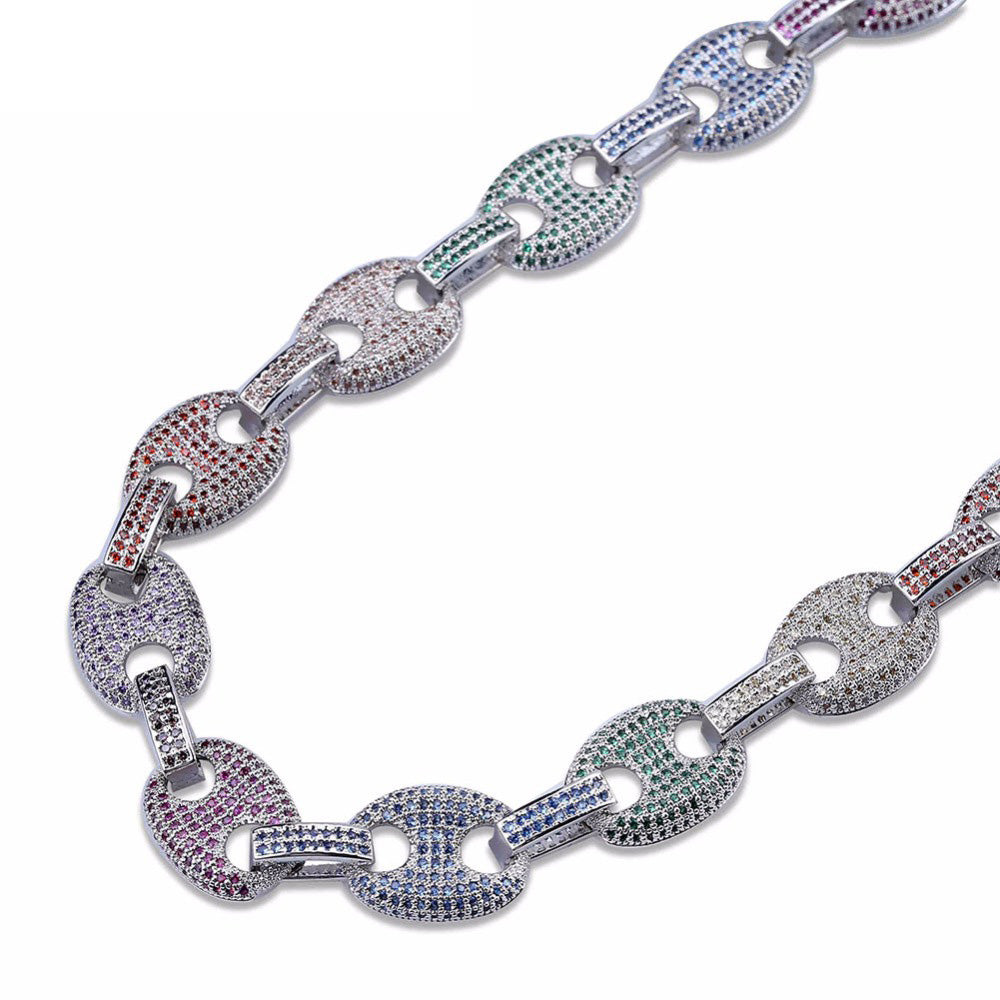 gucci link gg chain 11mm diamond necklace bracelet affordable jewelry lifetime guarantee shopgld