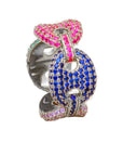 gucci link ring vvs diamond ifandco as seen on drake affordable hip hop jewelry