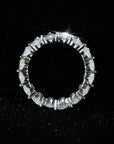 Kylie Jenner signature eternity band ring in oval kylie ring diamond