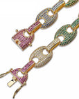 gucci link gg chain 11mm diamond necklace bracelet affordable jewelry lifetime guarantee shopgld