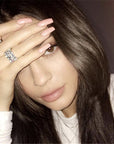 kylie jenner ring eternity bang ring engagement ring diamond vvs