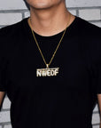 14k Custom Name Pendant ifandco shopgld diamond vvs affordable hip hop jewelry