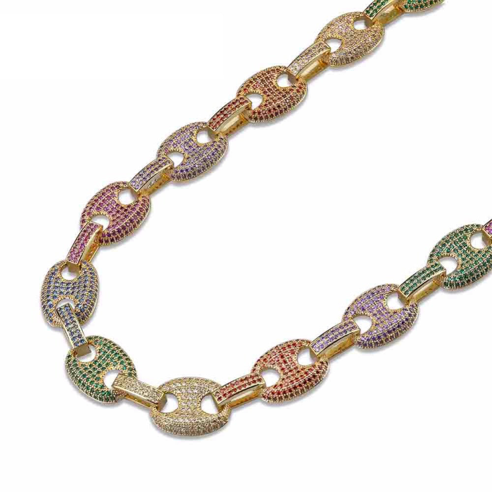 gucci link gg chain 11mm diamond necklace bracelet affordable jewelry lifetime guarantee shopgld