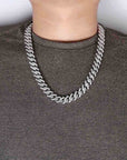 curb cuban link miami as seen on migos vvs diamond necklace shopgld 