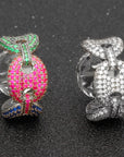 gucci link ring vvs diamond ifandco as seen on drake affordable hip hop jewelry