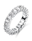 Kylie Jenner signature eternity band ring in oval kylie ring diamond