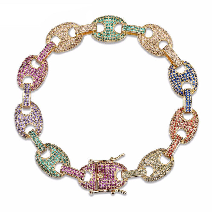 gucci link gg chain 11mm diamond necklace bracelet affordable jewelry lifetime guarantee shopgld