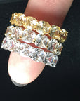 kylie jenner travis scott eternity ring band 5mm VVS AAA ifandco shopgld gold ring