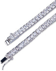 tennis link 4mm bracelet princess cut diamond chain bracelet shopgld 