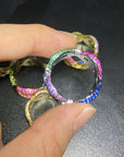 gucci link ring vvs diamond ifandco as seen on drake affordable hip hop jewelry