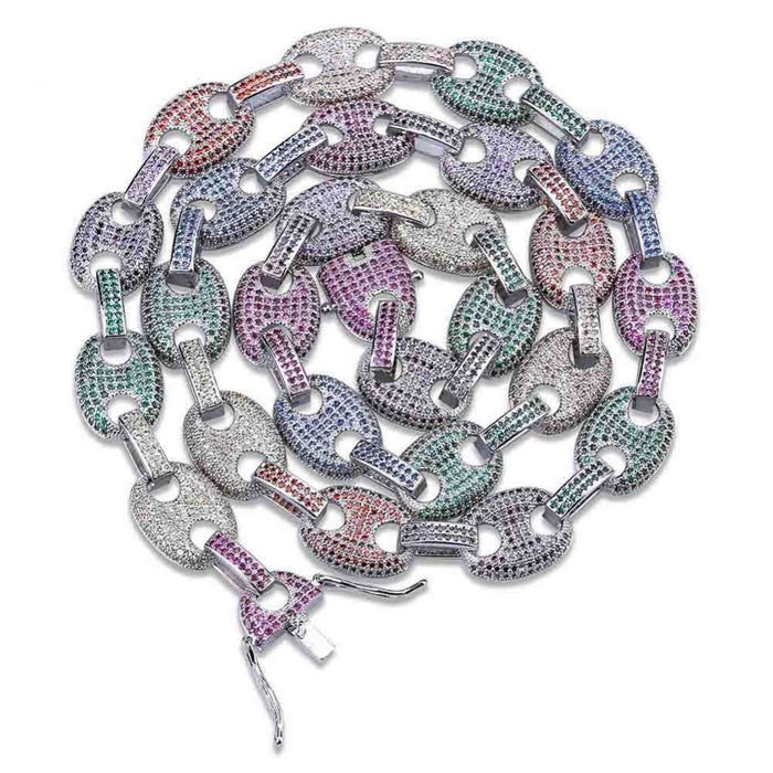 gucci link gg chain 11mm diamond necklace bracelet affordable jewelry lifetime guarantee shopgld