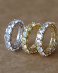kylie jenner travis scott eternity ring band 5mm VVS AAA ifandco shopgld gold ring