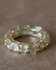 kylie jenner travis scott eternity ring band 5mm VVS AAA ifandco shopgld gold ring