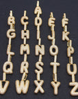 A-Z Small Bubble Letters Necklaces & Pendant Custom Name Charm For Gold Silver Hip Hop Jewelry Cuban chain