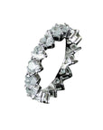 Kylie Jenner signature eternity band ring in oval kylie ring diamond
