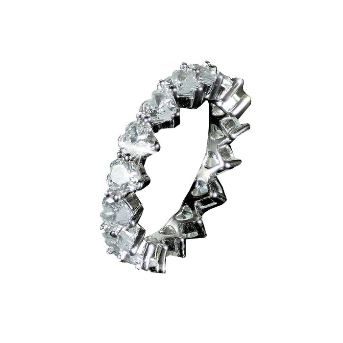 Kylie Jenner signature eternity band ring in oval kylie ring diamond