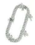 12mm miami cuban link butterfly choker diamond kylie jenner stormi