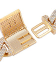 20mm curb cuban link three row highest quality gold diamond vvs ifandco icebox on lil uzi vert playvboi carti