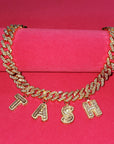 miami cuban links baguette custom a-z letter shopgld ifandco hip hop jewelery bracelet