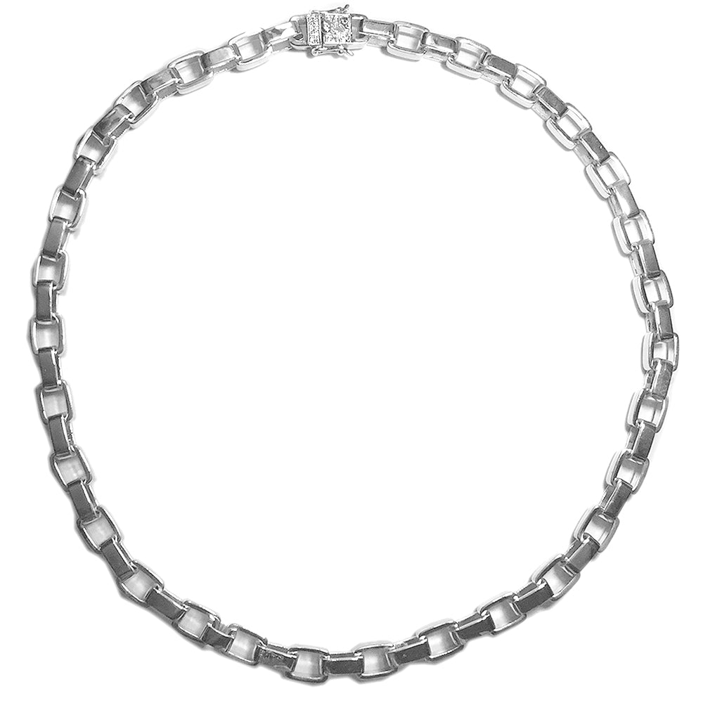 Hermes link bracelet chain 8mm plain