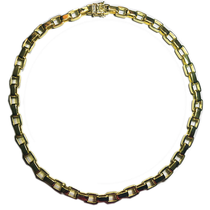 Hermes link bracelet chain 8mm plain