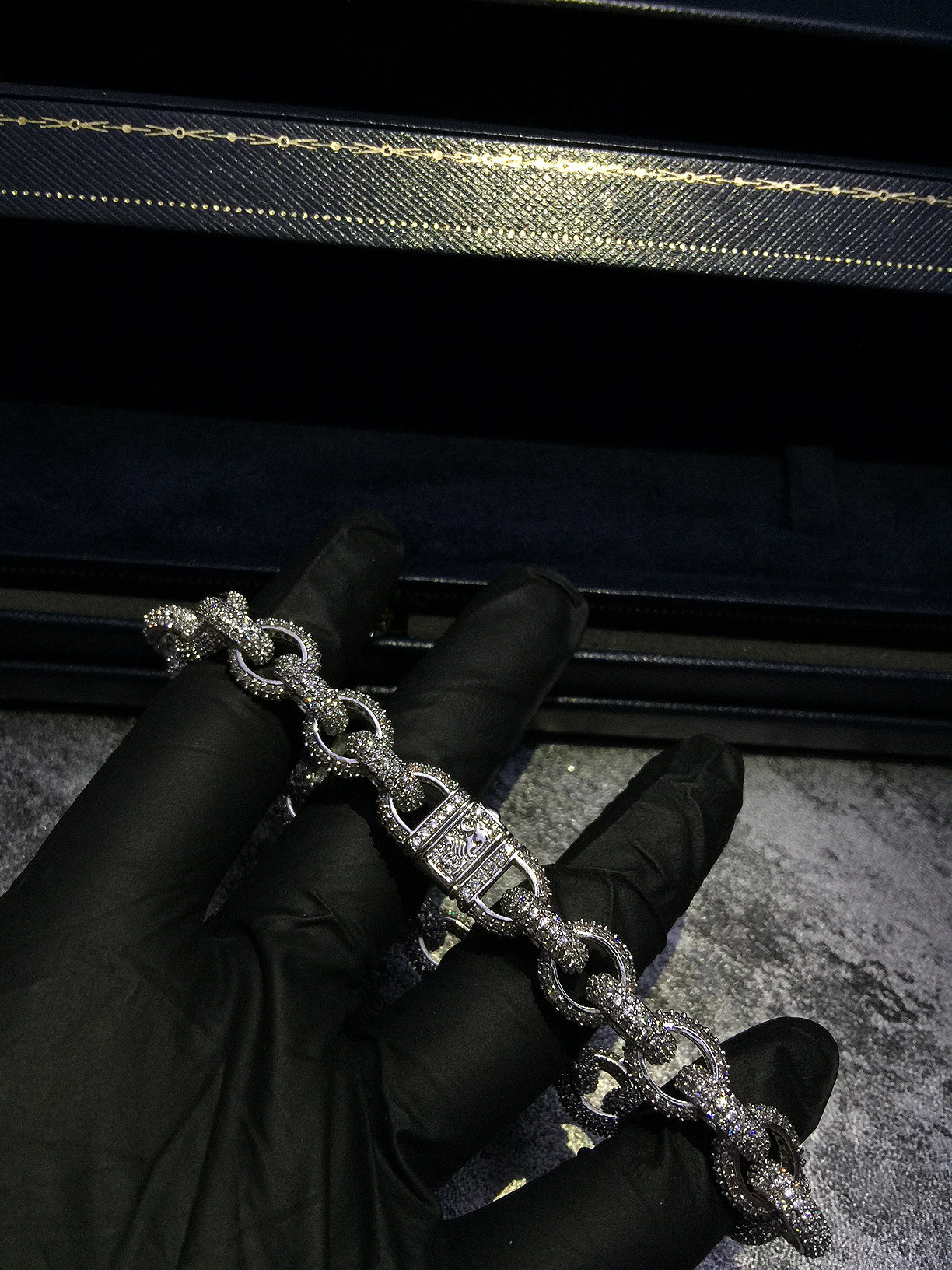 hermes link acrobat bracelet necklace chain 8mm