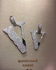 liluzivert ian conner VLONE V diamond pendant necklace chain ifadnco playboi carti ianconnorsrevenge