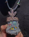 Buy melted utopia dream Travis Scott Gifts His Crew Iced Out Eliantte & Co Chains diamonds
