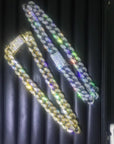 20mm heavy solid miami cuban link chain seen on LIL UZI VERT ifandco diamond vvs