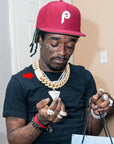 20mm heavy solid miami cuban link chain seen on LIL UZI VERT ifandco diamond vvs