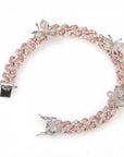 9mm miami cuban link butterfly choker diamond kylie jenner stormi travis scott