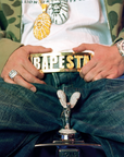 Nigo bape vintage ape head necklace pendant chain ifandco travis scott chris brown shopgld kingice