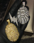 Nigo bape vintage ape head necklace pendant chain ifandco travis scott chris brown shopgld bbc